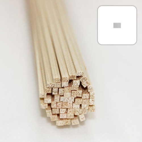 미니어처 건축모형 목재 재료 히노끼(편백)각재 3X4X900mm