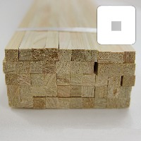 미니어처 건축모형 목재 재료 히노끼(편백)각재 10X10X900mm (50개)